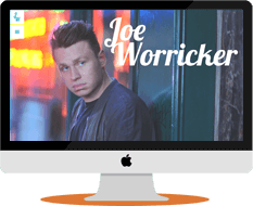 Joe Worricker Desktop View